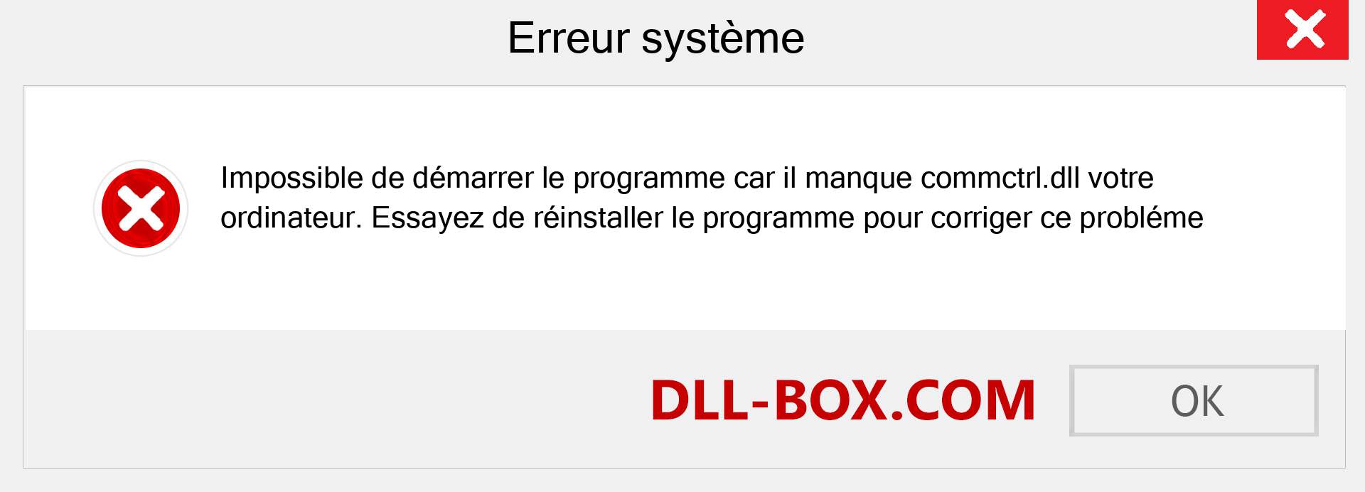 Le fichier commctrl.dll est manquant ?. Télécharger pour Windows 7, 8, 10 - Correction de l'erreur manquante commctrl dll sur Windows, photos, images